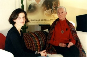 Margherita d'Amico e Jane Goodall - copyright Barbara Ledda