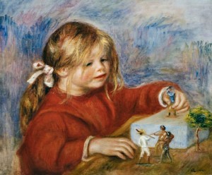 Pierre-Auguste Renoir, Claude Renoir che gioca